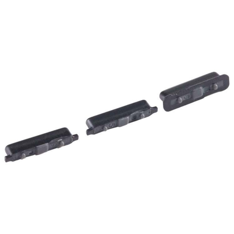 For Samsung Galaxy J3 2017 SM-J330 10pcs Power Button + Volume Control Button(Black)