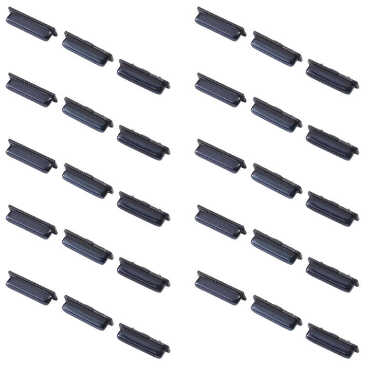 For Samsung Galaxy A7 2018 SM-A750 10pcs Power Button + Volume Control Button(Black)