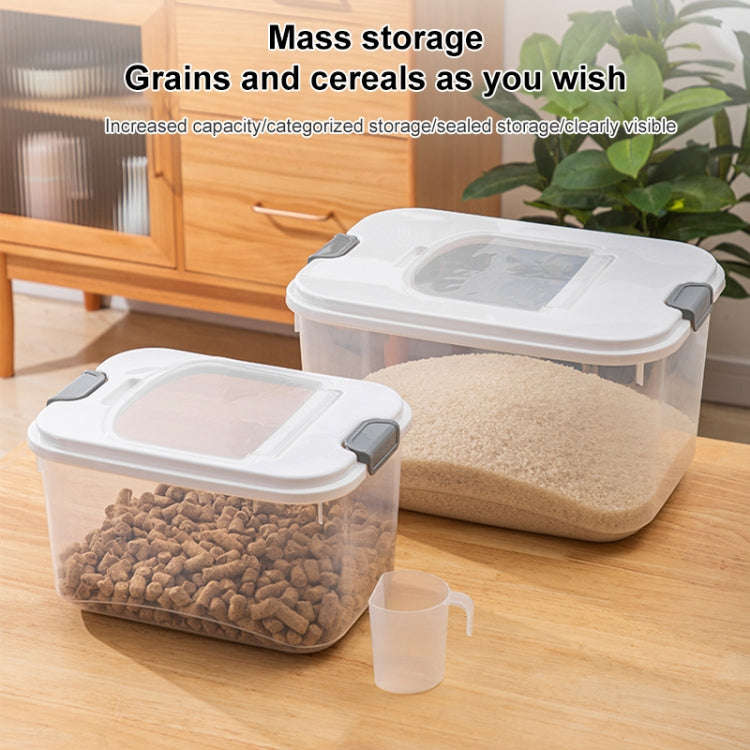 Pull-top Rice Bucket Sealed Insect-proof and Moisture-proof Food Storage Box, Random Color Delive...
