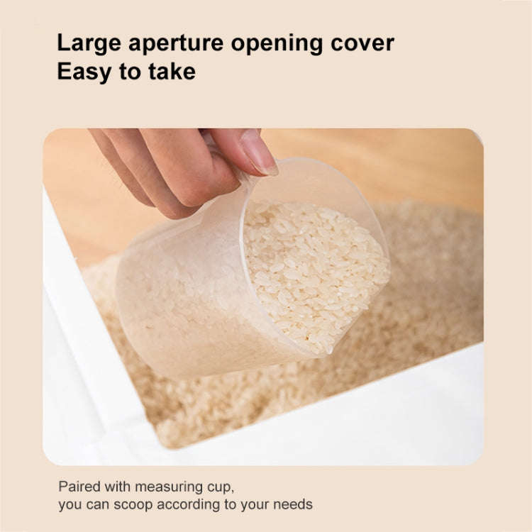Pull-top Rice Bucket Sealed Insect-proof and Moisture-proof Food Storage Box, Random Color Delive...