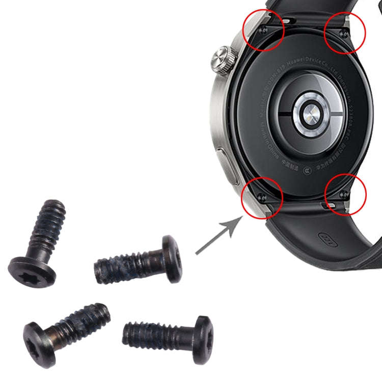 For Huawei Watch GT 3 42mm 5pcs Original Back Cover Screws