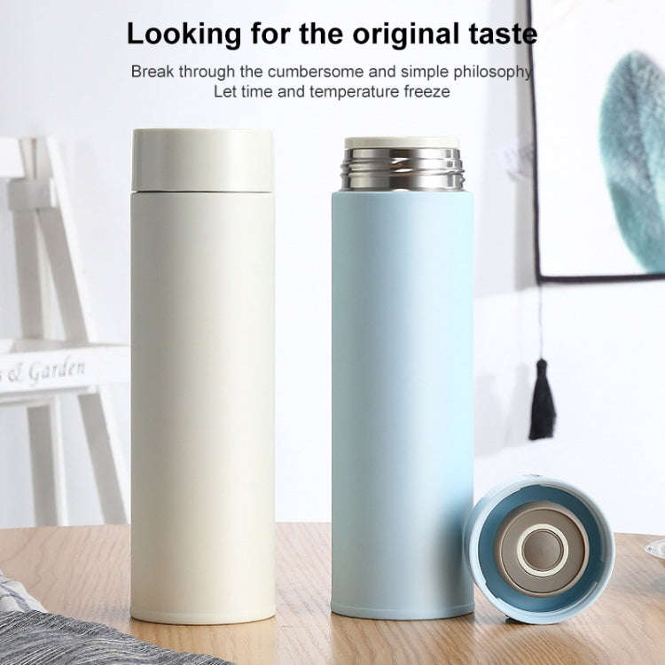 500ml 316 Stainless Steel Thermos Cup Stylish Cup(Black)
