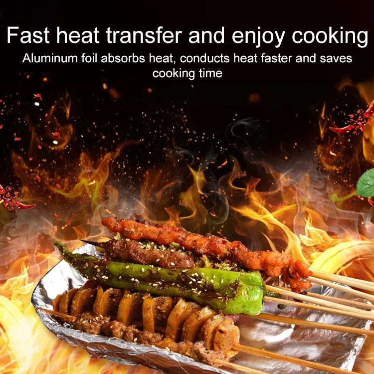 Thickened BBQ Tin Foil Baking Aluminum Foil 30cmx5m