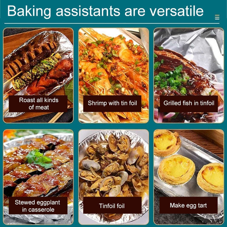 Thickened BBQ Tin Foil Baking Aluminum Foil 30cmx5m