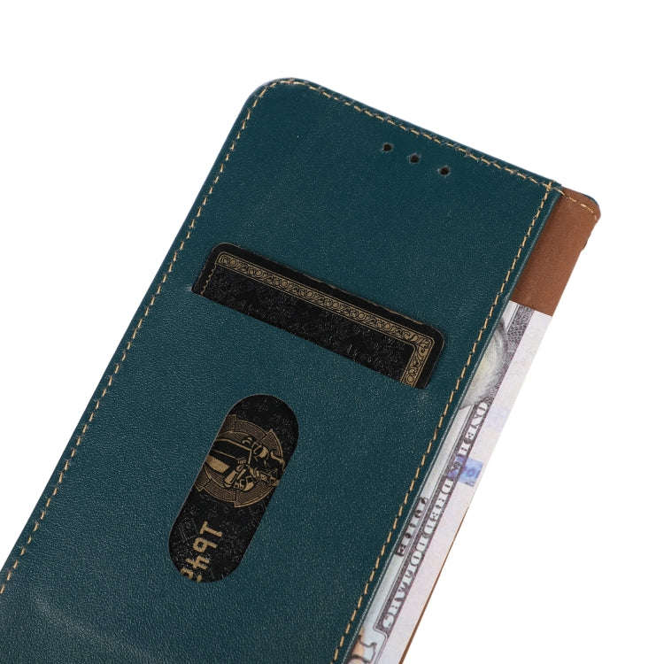 For Sony Xperia 1 VI KHAZNEH Nappa Top Layer Cowhide Leather Phone Case(Green)