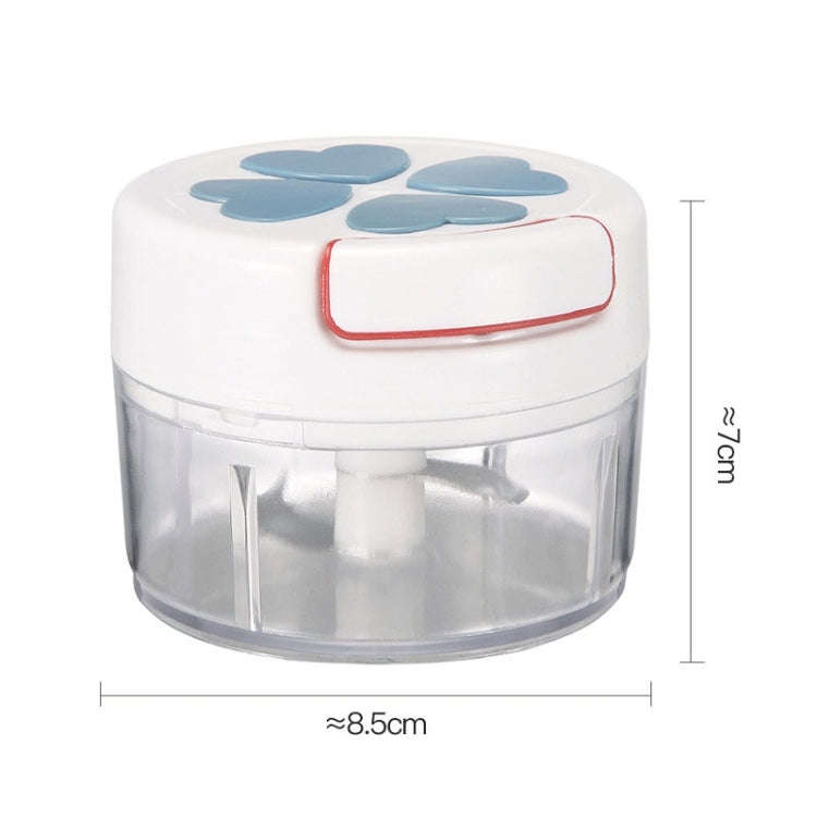 Household Multi-function Kitchen Garlic Device Manual Pull Pounding Garlic(Random Color Delivery)