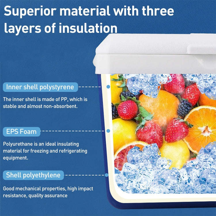 Portable Car Outdoor Ice Bucket Cooler mini Refrigerator 13L