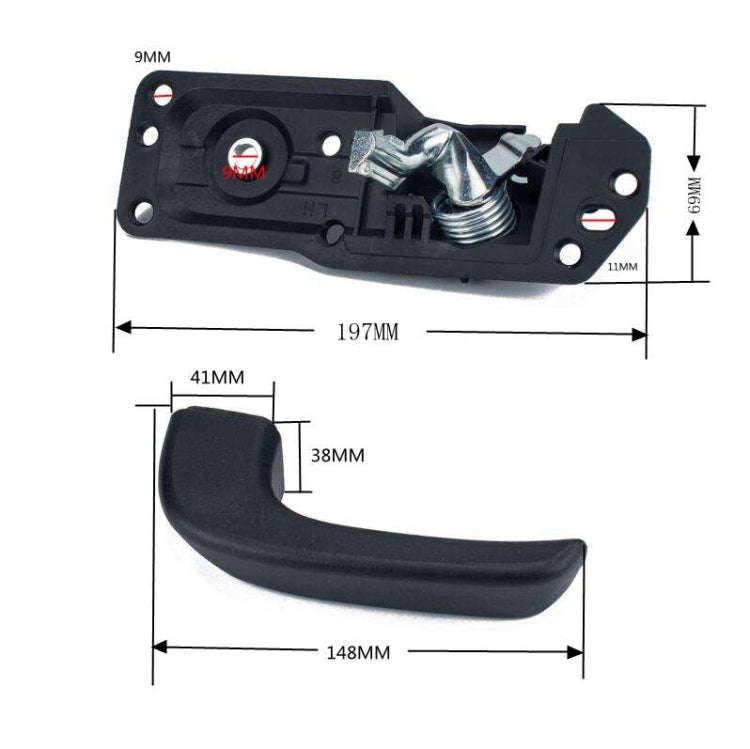 Car Left Side Door Handle Repair Kit 20833606 for Chevrolet