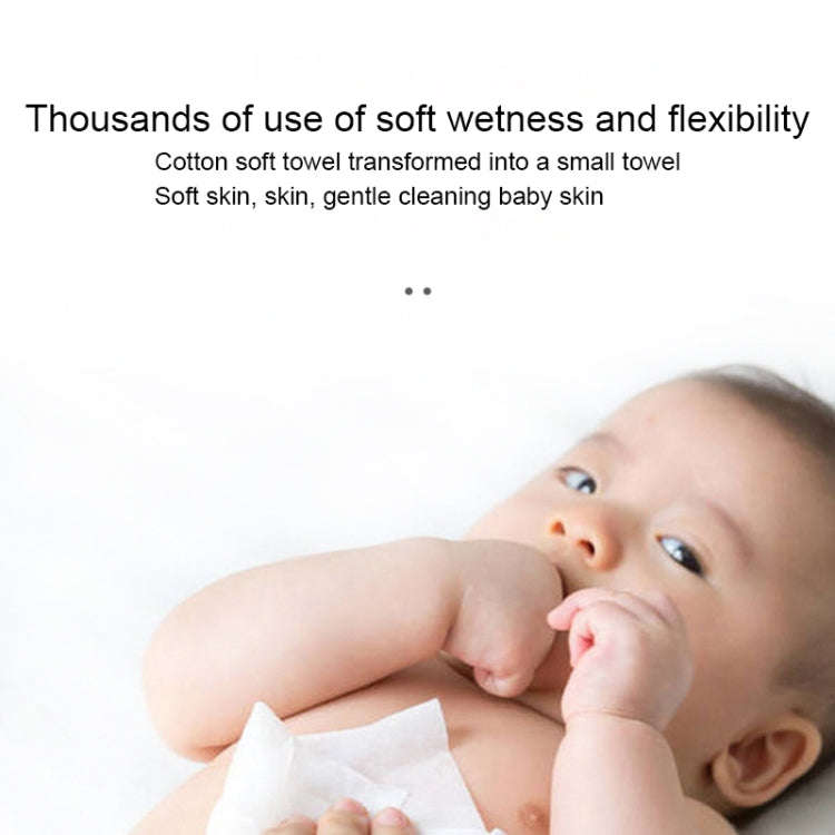 Baby Cotton Soft Towel Wet & Dry Dual Use Disposable Face Towel, Specification: 100pcs / Pack