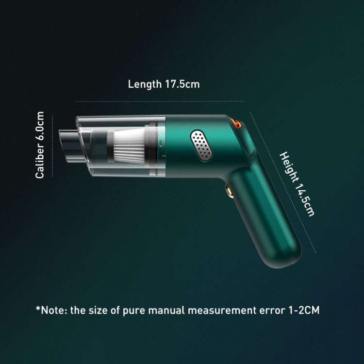 KBN-010 10000Pa Powerful Car Cordless Vacuum Cleaner Handheld Cleaning Tool, Spec:Premium Version...