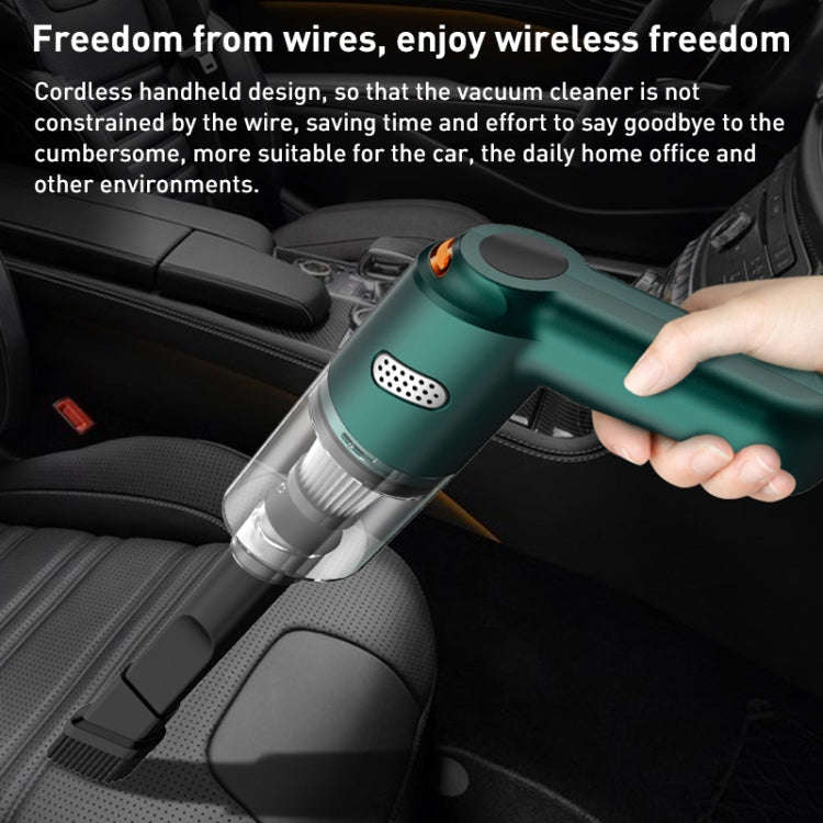 KBN-010 10000Pa Powerful Car Cordless Vacuum Cleaner Handheld Cleaning Tool, Spec:Premium Version...