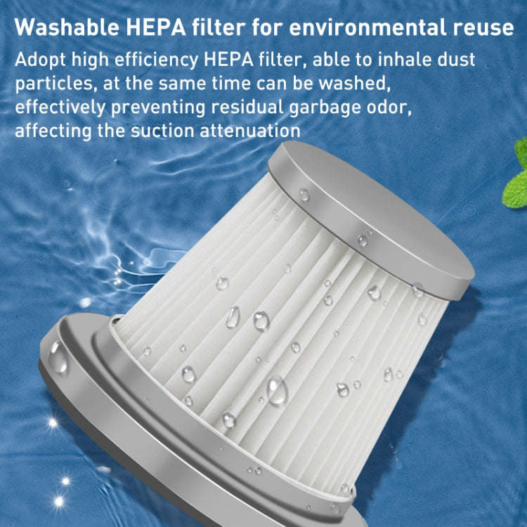 KBN-010 10000Pa Powerful Car Cordless Vacuum Cleaner Handheld Cleaning Tool, Spec:Premium Version...