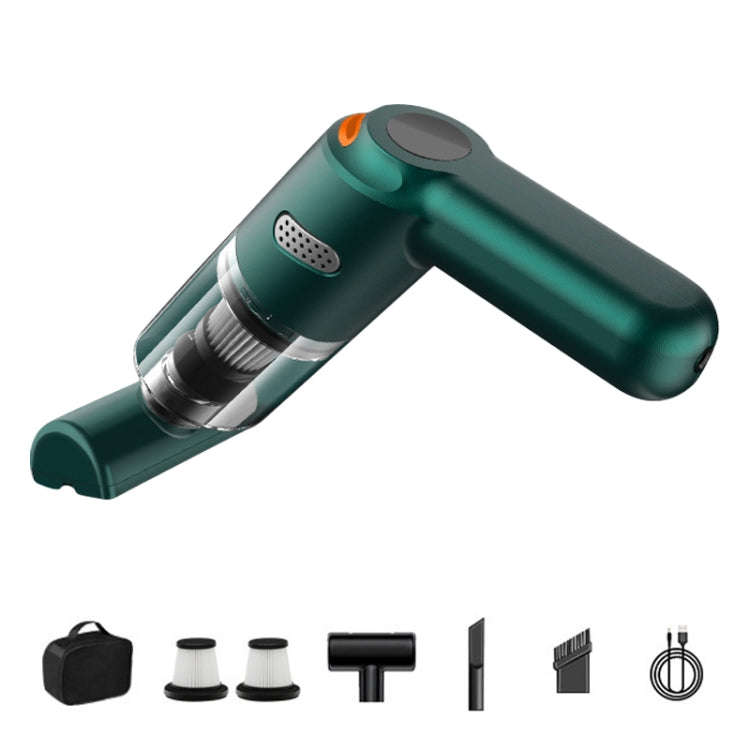 KBN-010 10000Pa Powerful Car Cordless Vacuum Cleaner Handheld Cleaning Tool, Spec:Deluxe Version(...