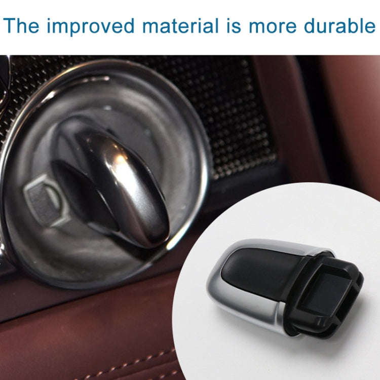 For Porsche Cayenne 2011-2017 Car One-button Start Engine Key Ignition Switch Button(Black)