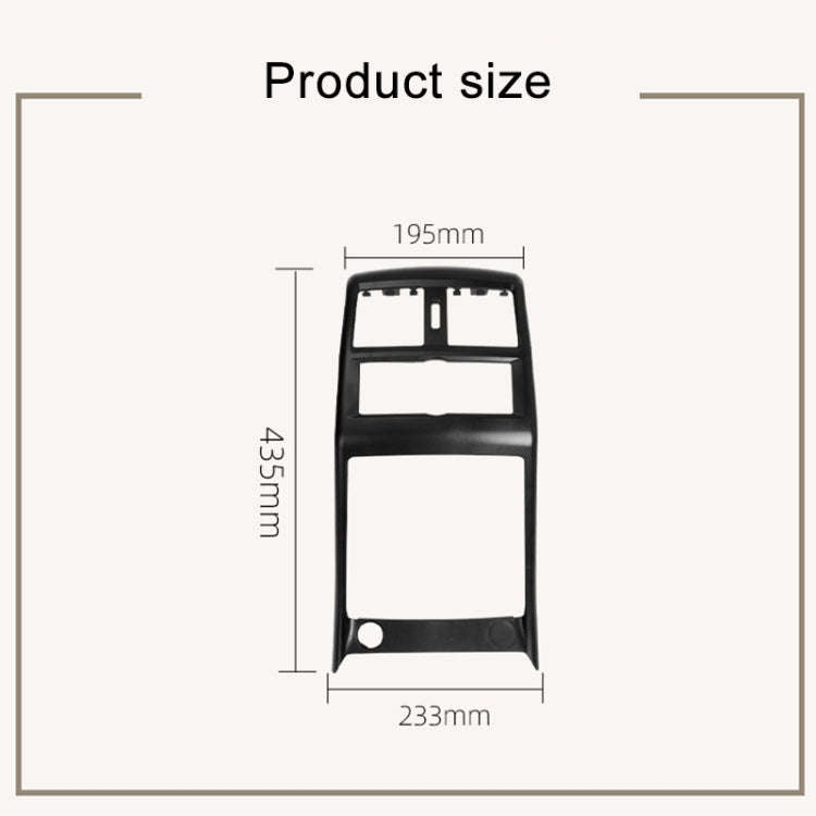 For Mercedes Benz ML320 / GL450 Car Rear Air Conditioner Air Outlet Panel Cover 166 680 7003, Sty...