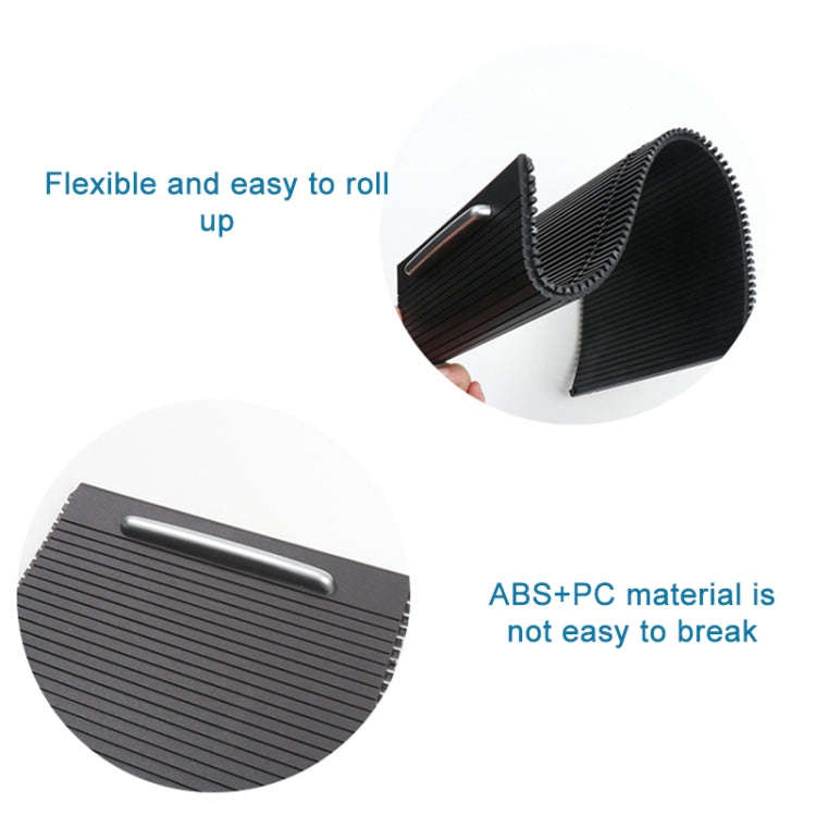 For Volkswagen Magotan B6 / B7 / CC Car Rear Storage Box Water Cup Holder Cover Armrest Box Curta...