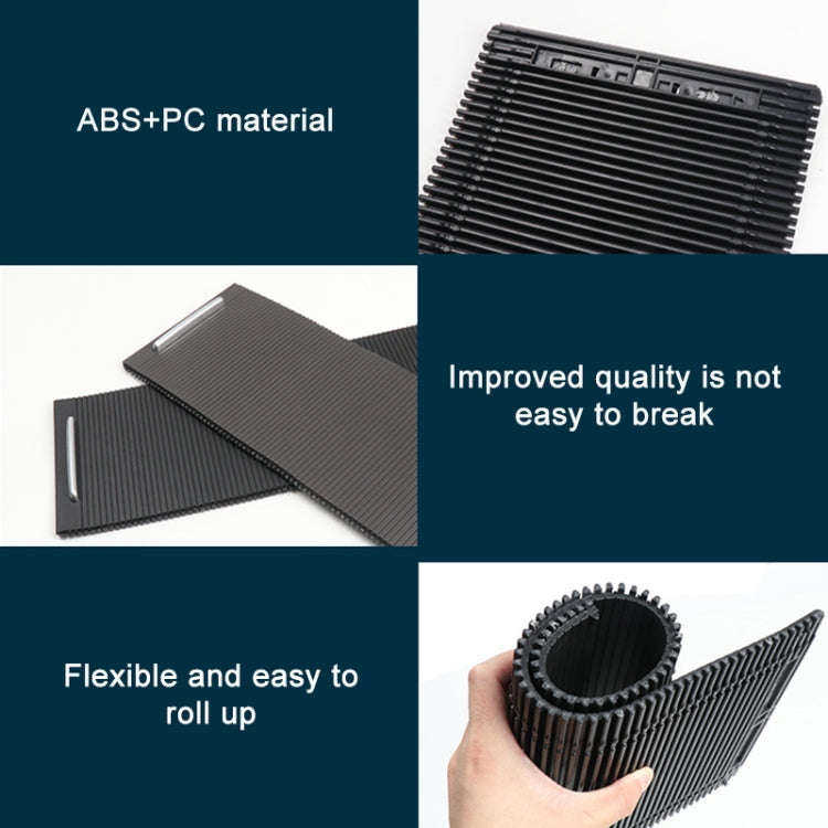 For Volkswagen Magotan B6 / B7 / CC Car Rear Storage Box Water Cup Holder Cover Armrest Box Curta...