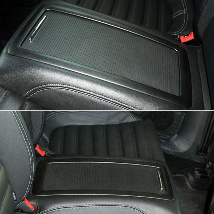For Volkswagen Magotan B6 / B7 / CC Car Rear Storage Box Water Cup Holder Cover Armrest Box Curta...