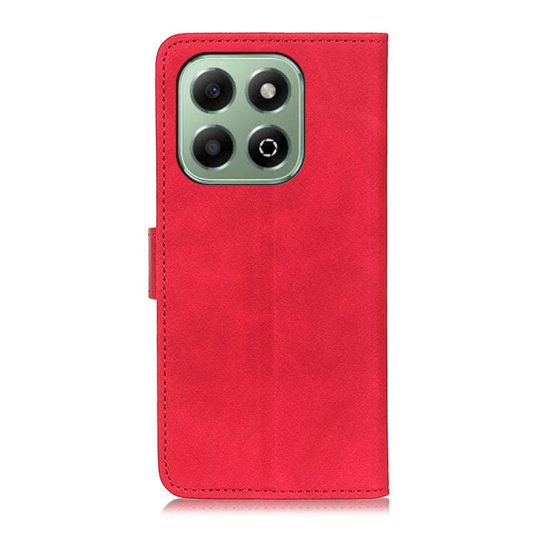 For Honor X6b KHAZNEH Retro Texture Flip Leather Phone Case(Red)