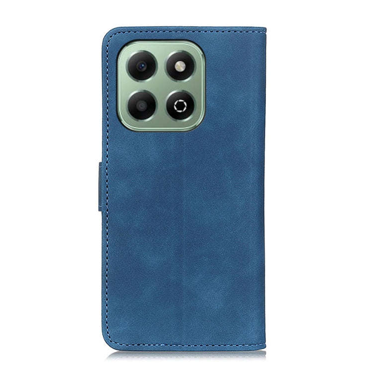 For Honor X6b KHAZNEH Retro Texture Flip Leather Phone Case(Blue)