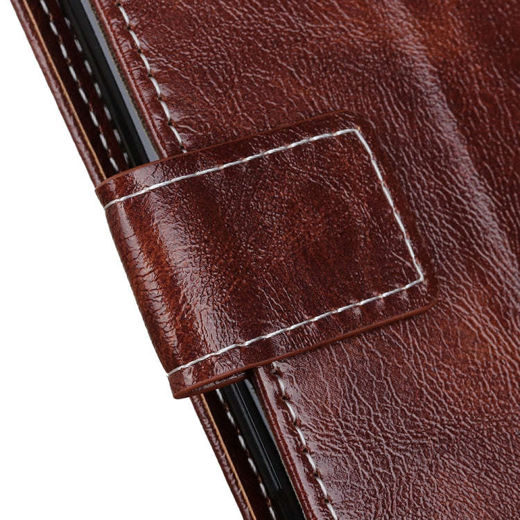 For Honor X6b Retro Crazy Horse Texture Flip Leather Phone Case(Brown)