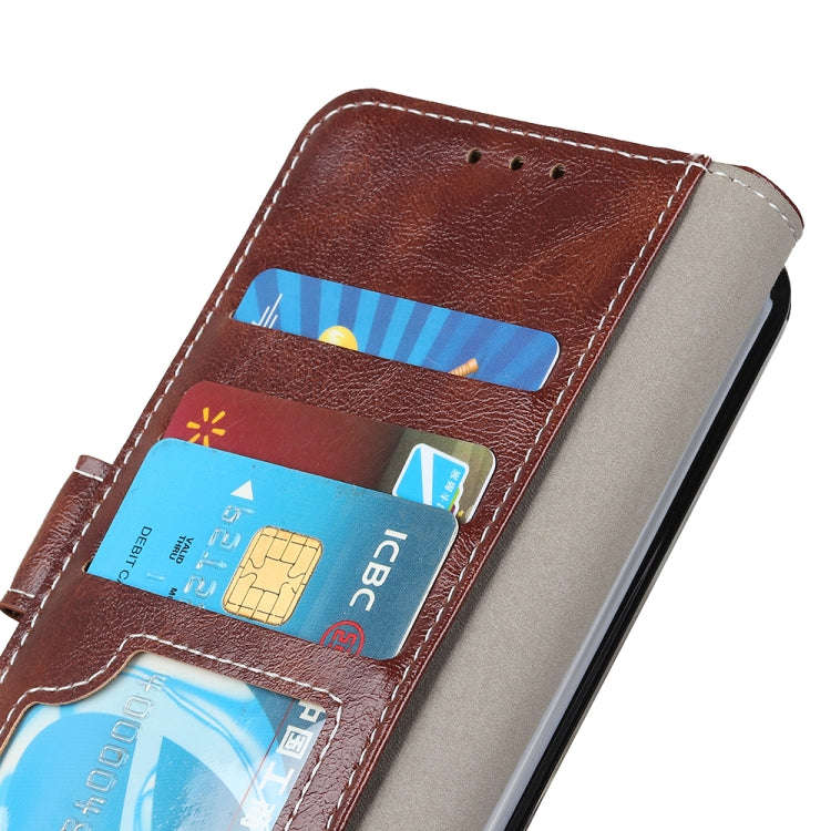For Honor X6b Retro Crazy Horse Texture Flip Leather Phone Case(Brown)