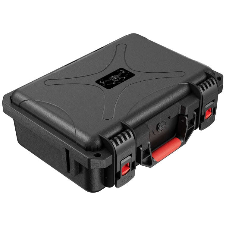 For DJI Mini 4 Pro STARTRC Drone Kit Waterproof ABS Suitcase Storage Box(Black Orange)