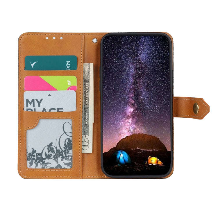 For Honor X6b European Floral Embossed Leather Phone Case(Blue)