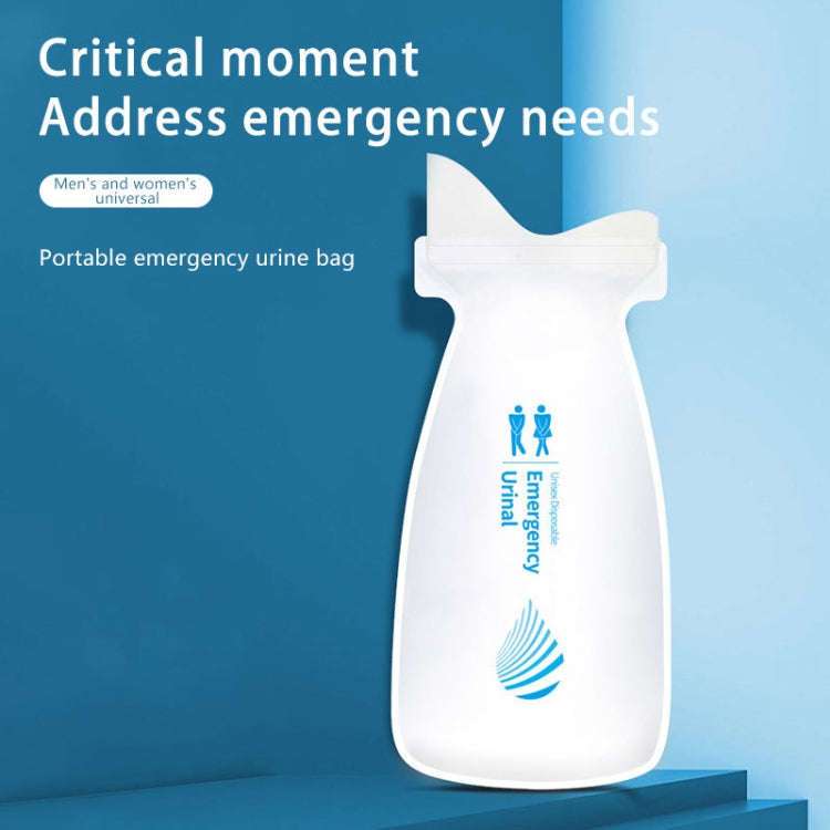 4pcs / Set Vehicle Emergency Urine Bags Unisex Disposable Portable Toilet 700ml