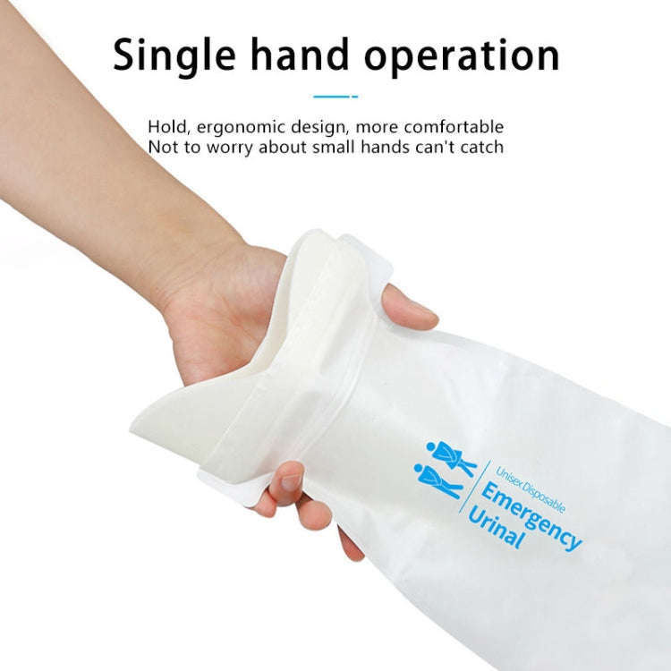4pcs / Set Vehicle Emergency Urine Bags Unisex Disposable Portable Toilet 700ml