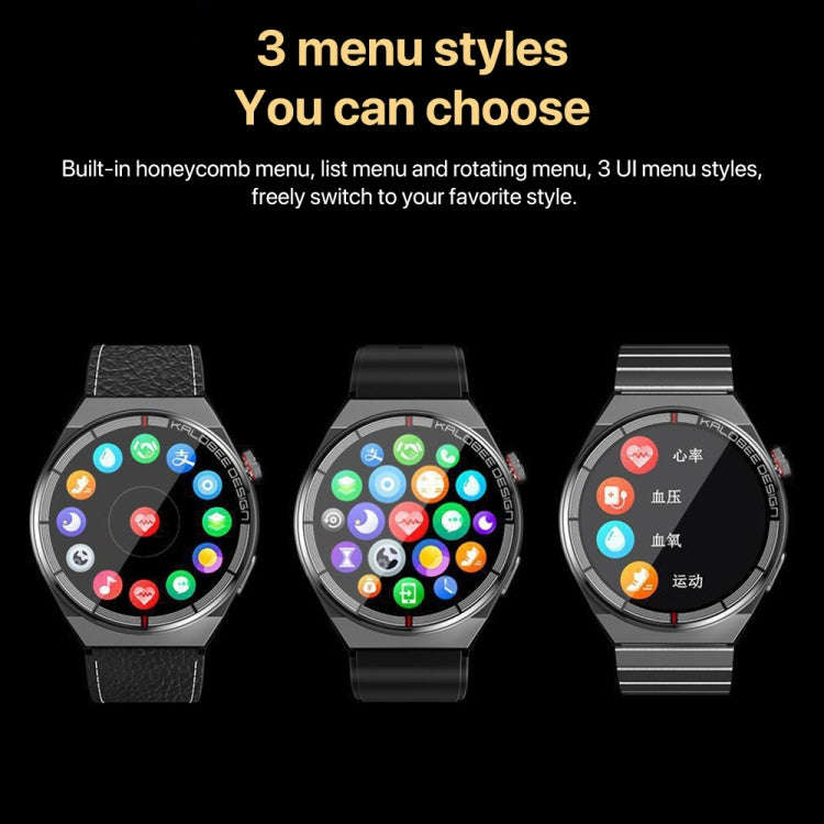 1.3 inch Bamboo Steel Band IP68 Waterproof Smart Watch Support Bluetooth Call(Silver)