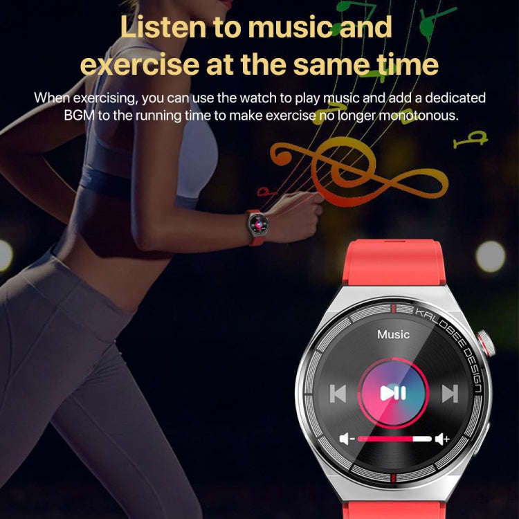 1.3 inch Bamboo Steel Band IP68 Waterproof Smart Watch Support Bluetooth Call(Silver)