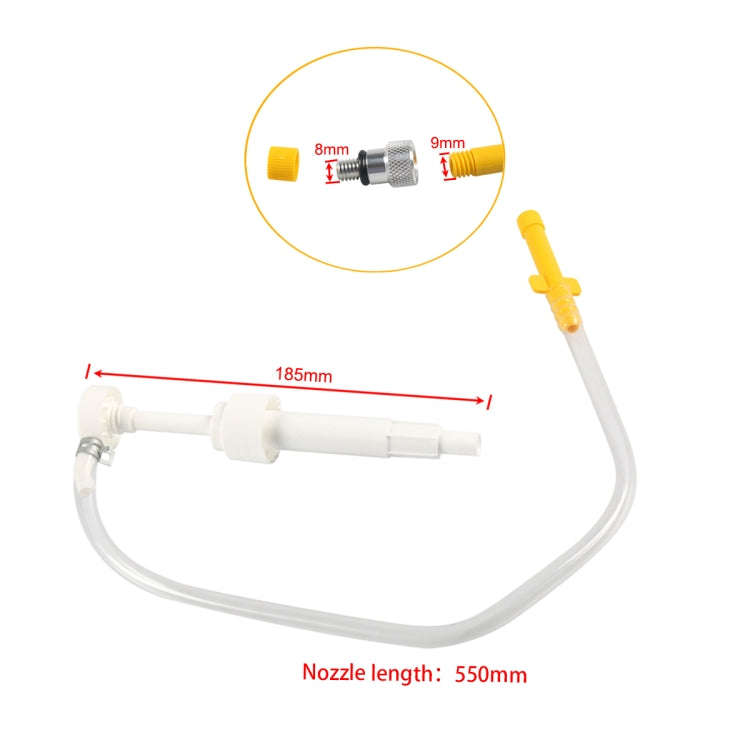 A8542 For Mercury Outboard Gearbox Oil Tool 8M0072135(White + Yellow)