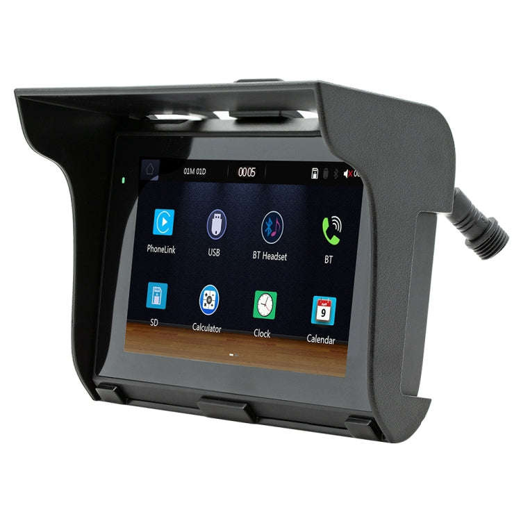 B5350 Motorcycles Portable MP5 Waterproof IP65 5 inch Wireless Carplay GPS Navigator