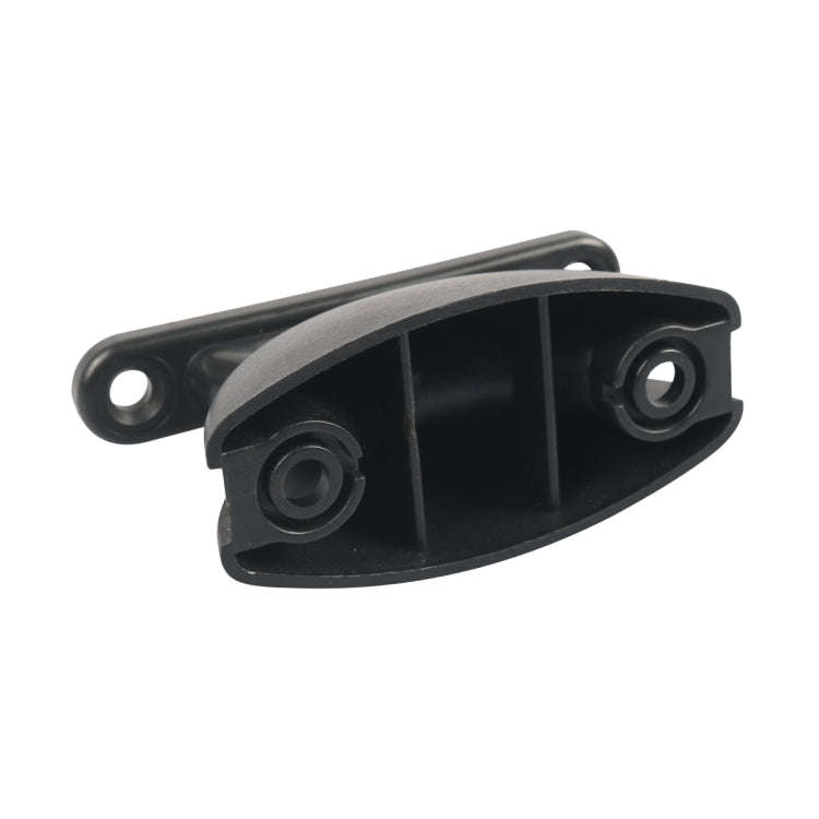 A8628 2 Pair RV Hatch Semi-circular Retainer Kit with Screws(Black)