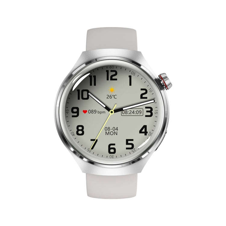 GT4 Smart Bracelet 1.53 inch Smart Watch, Support Bluetooth Call / NFC / Heart Rate(Silver)