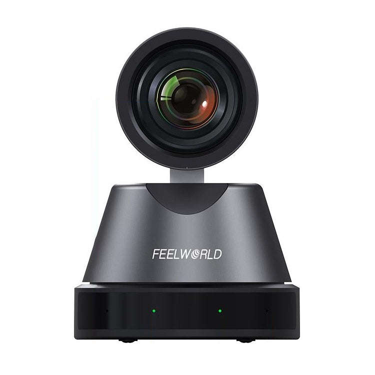 FEELWORLD 4K12X 4K PTZ Camera 12X Optical Zoom AI Tracking HDMI USB IP Remote Control(US Plug)