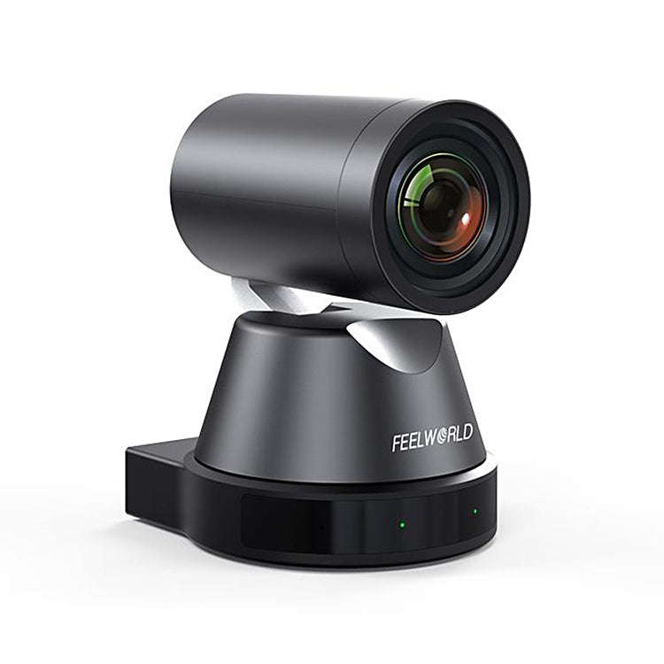 FEELWORLD 4K12X 4K PTZ Camera 12X Optical Zoom AI Tracking HDMI USB IP Remote Control(US Plug)