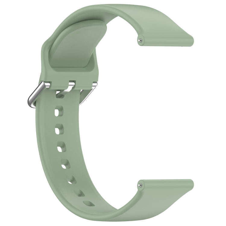 24mm Universal Small Waist Silicone Watch Band(Green)
