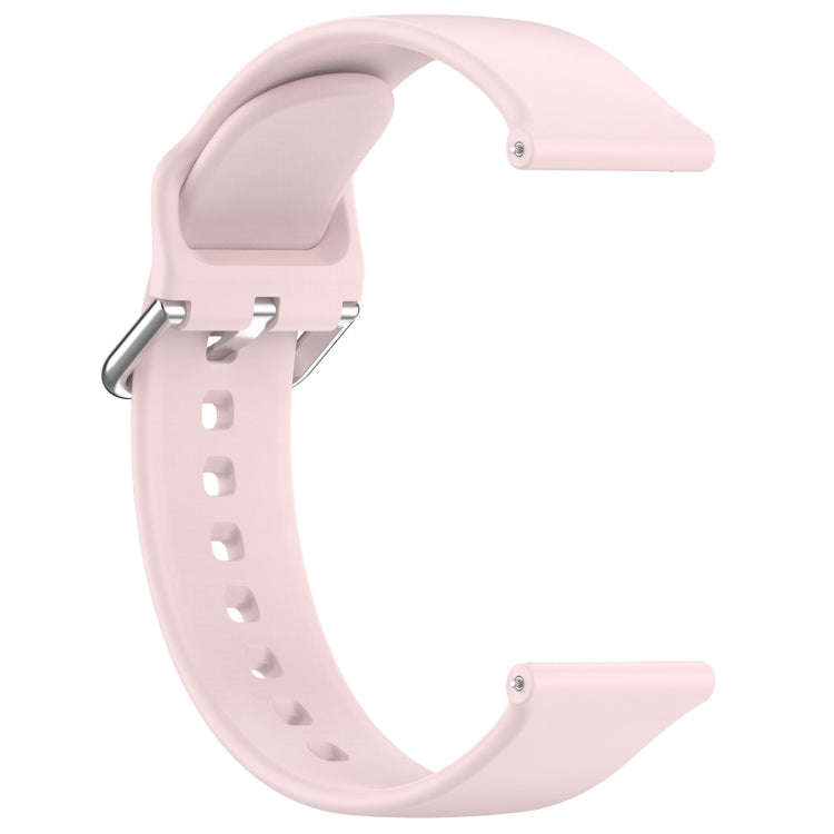24mm Universal Small Waist Silicone Watch Band(Light Pink)
