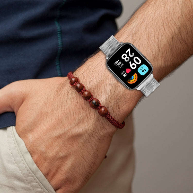 For Redmi Watch 3 Lite / Watch 3 Active Milan Metal Watch Band(Space Grey)