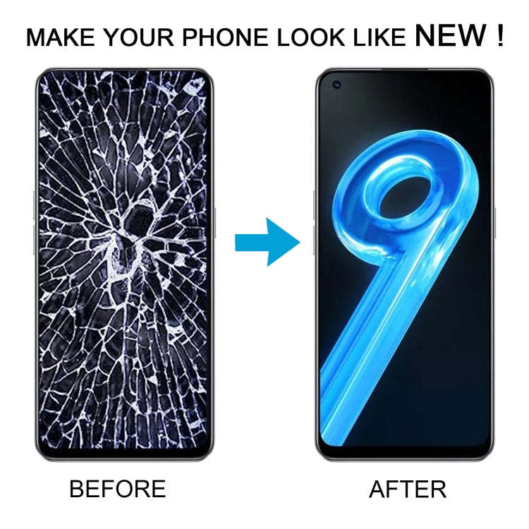 For Realme 9 4G RMX3521 Original AMOLED LCD Screen with Digitizer Full Assembly