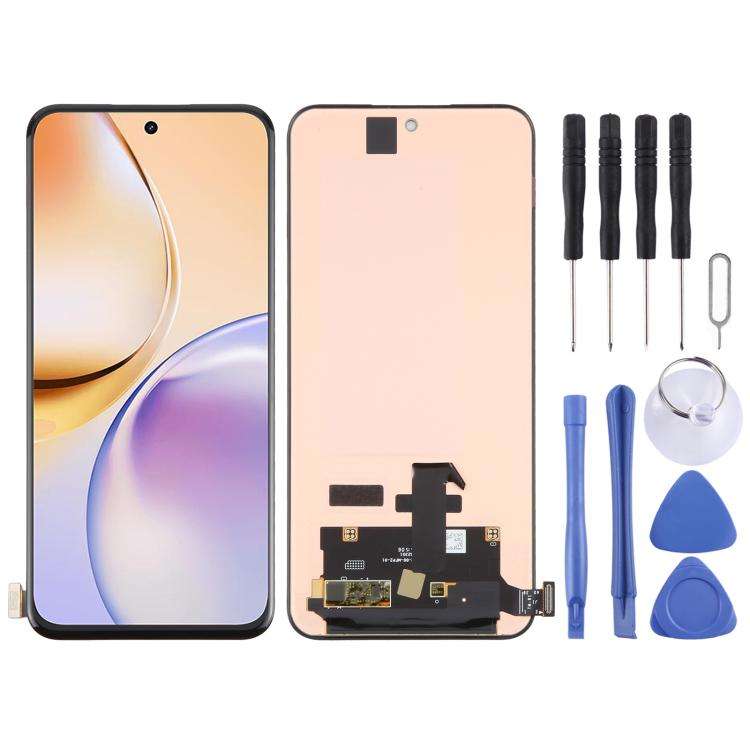 For Realme 14 Pro+ RMX5051 Original AMOLED LCD Screen with Digitizer Full Assembly