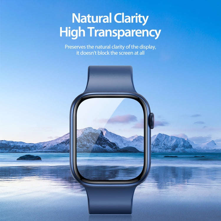 For Apple Watch Series 6 / 5 / 4 / SE 40mm DUX DUCIS Pmma Series 3D Surface Composite Soft Watch ...