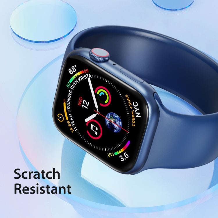 For Apple Watch Series 6 / 5 / 4 / SE 44mm DUX DUCIS Pmma Series 3D Surface Composite Soft Watch ...