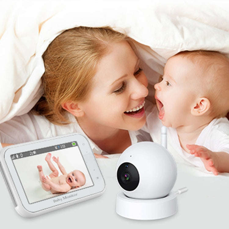 ABM201 4.5 inch Wireless Video Night Vision Baby Monitor Security Camera(EU Plug)