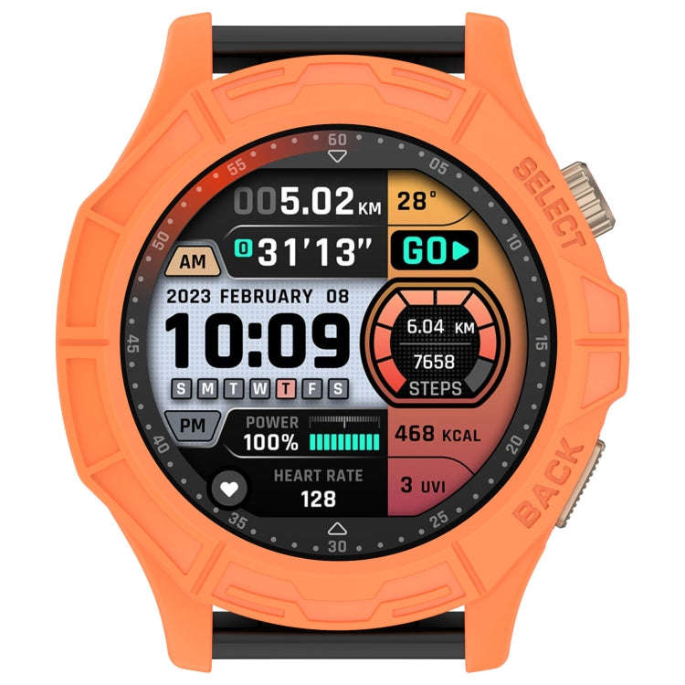 For Amazfit Cheetah / Cheetah Pro Armor Hollow Watch Protective Case(Orange)