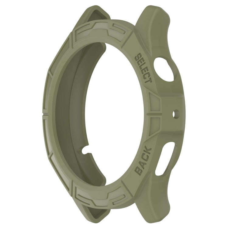For Amazfit Cheetah / Cheetah Pro Armor Hollow Watch Protective Case(Jungle Green)