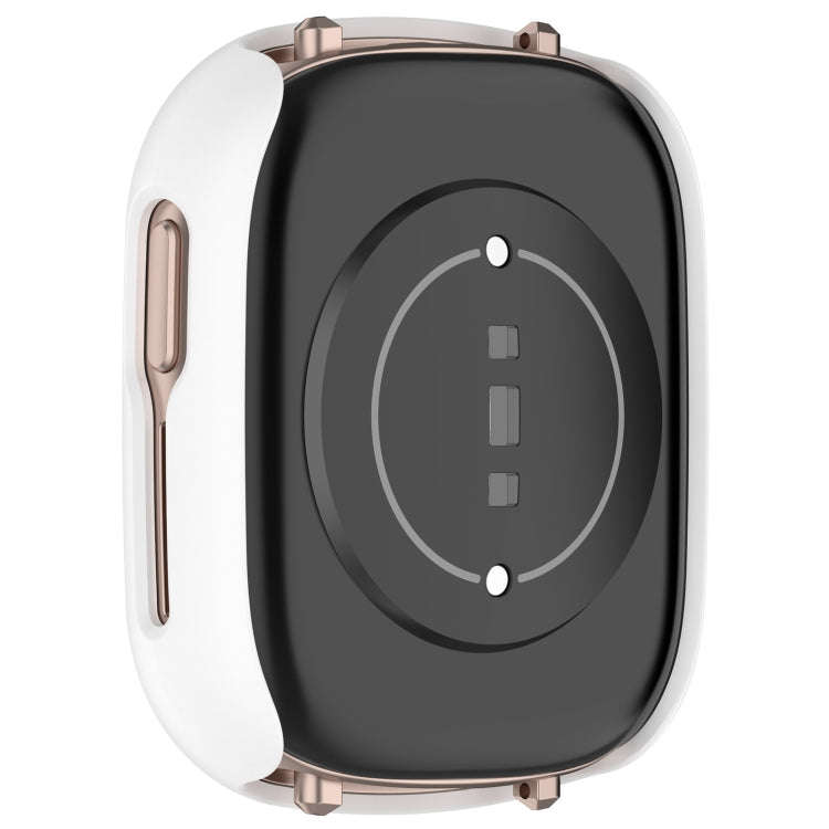 For Honor Watch 4 Half Coverage Hollow PC Watch Protective Case(White)