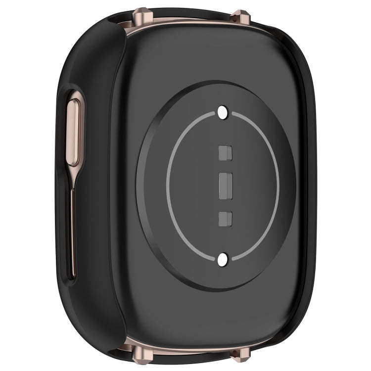 For Honor Watch 4 Half Coverage Hollow PC Watch Protective Case(Black)